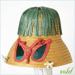 woven straw hat