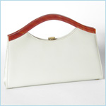 lucite handle bag