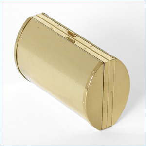 gold minaudiere